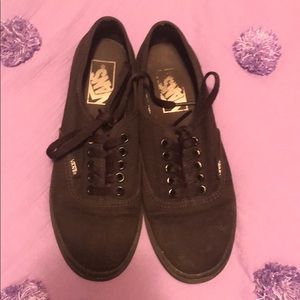 Black Vans